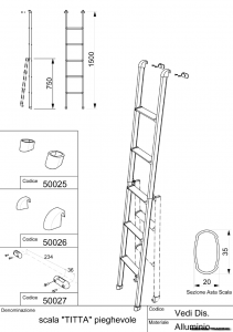 stla_5 titta folding ladder