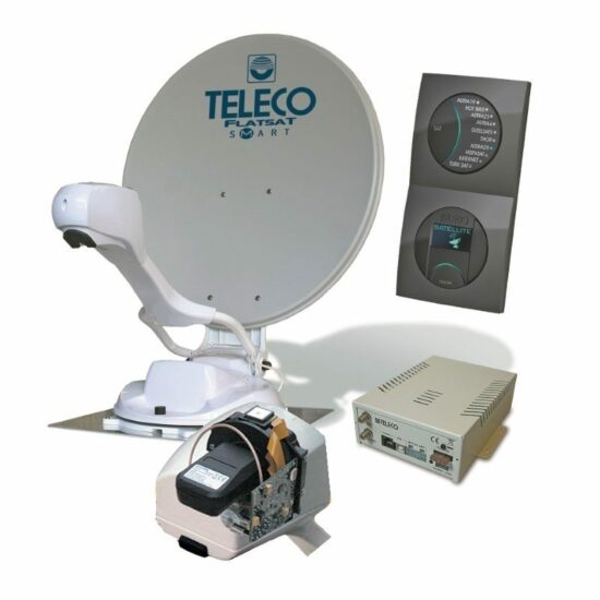 Teleco flatsat smart disecq classic automatic dish satellite antenna Easy Skew