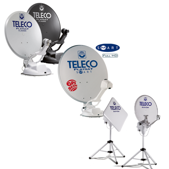 Teleco Automatic satellite antennas