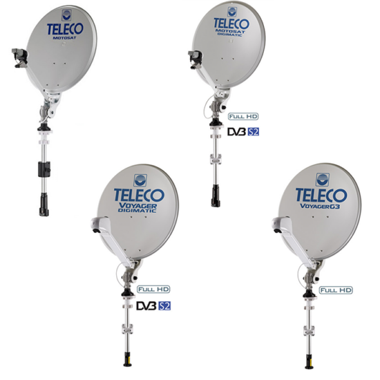 Teleco Manual satellite antennas